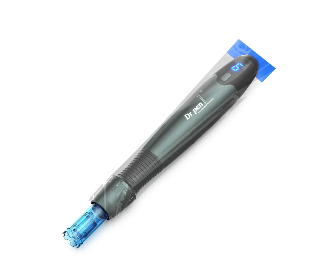 Dermapen Dr. Pen A20 – Microneedling Profesional cu Ecran LED, 6 Viteze, Wireless, 2026 +10 Cartuse 14H