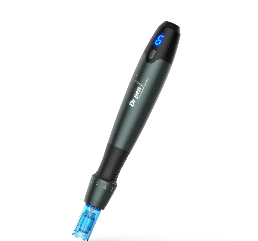 Dermapen Dr. Pen A20 – Microneedling Profesional cu Ecran LED, 6 Viteze, Wireless, 2026 +10 Cartuse 14H